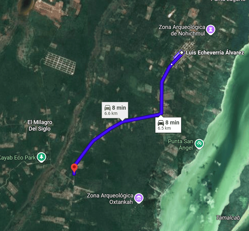 Terreno en venta en Carretera a Luis Echeverria, Quintana Roo, fotografía 2