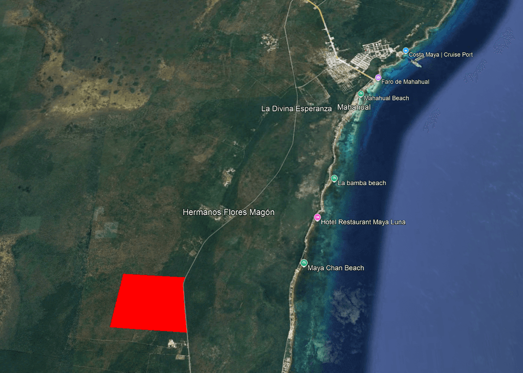 Terreno en venta en Mahahual, Quintana Roo, fotografía 3