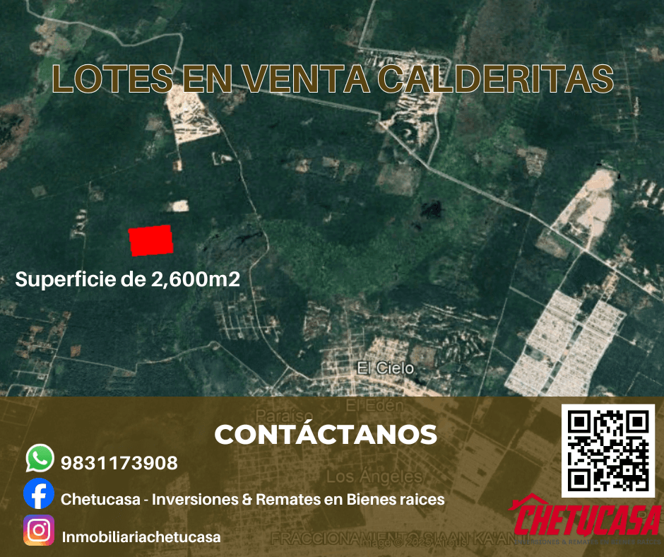 Terreno en venta en Santa Fe, Calderitas