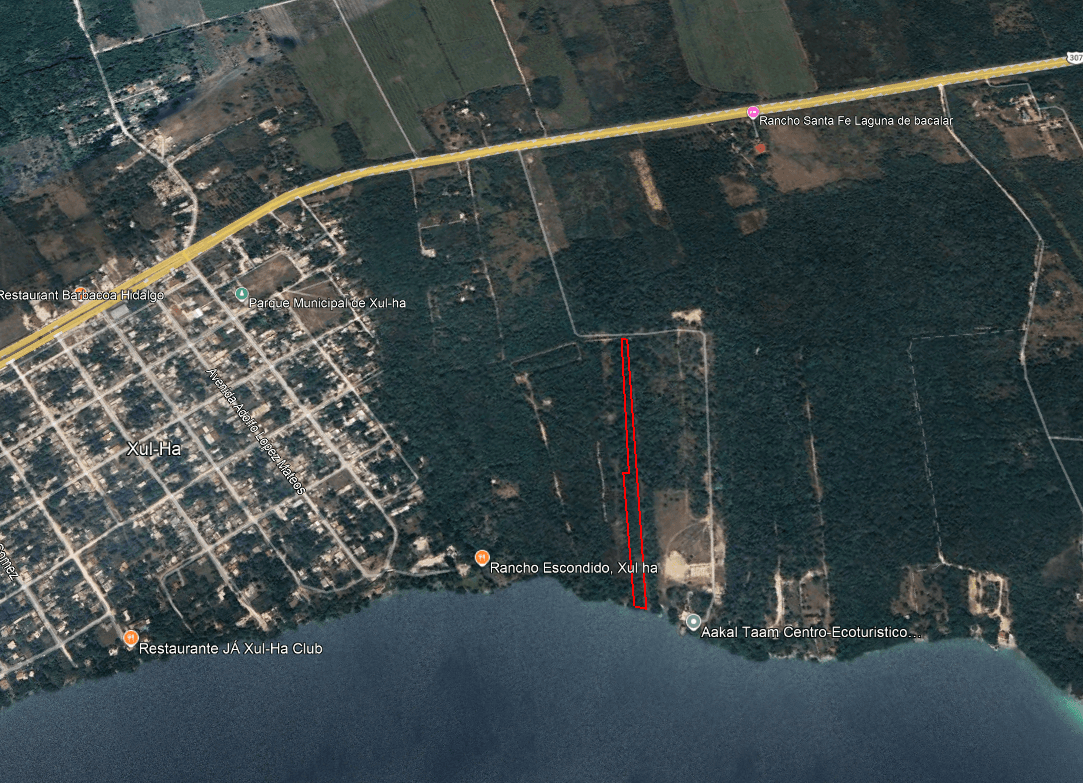 Terreno en venta en Xul Há, Quintana Roo, fotografía 2