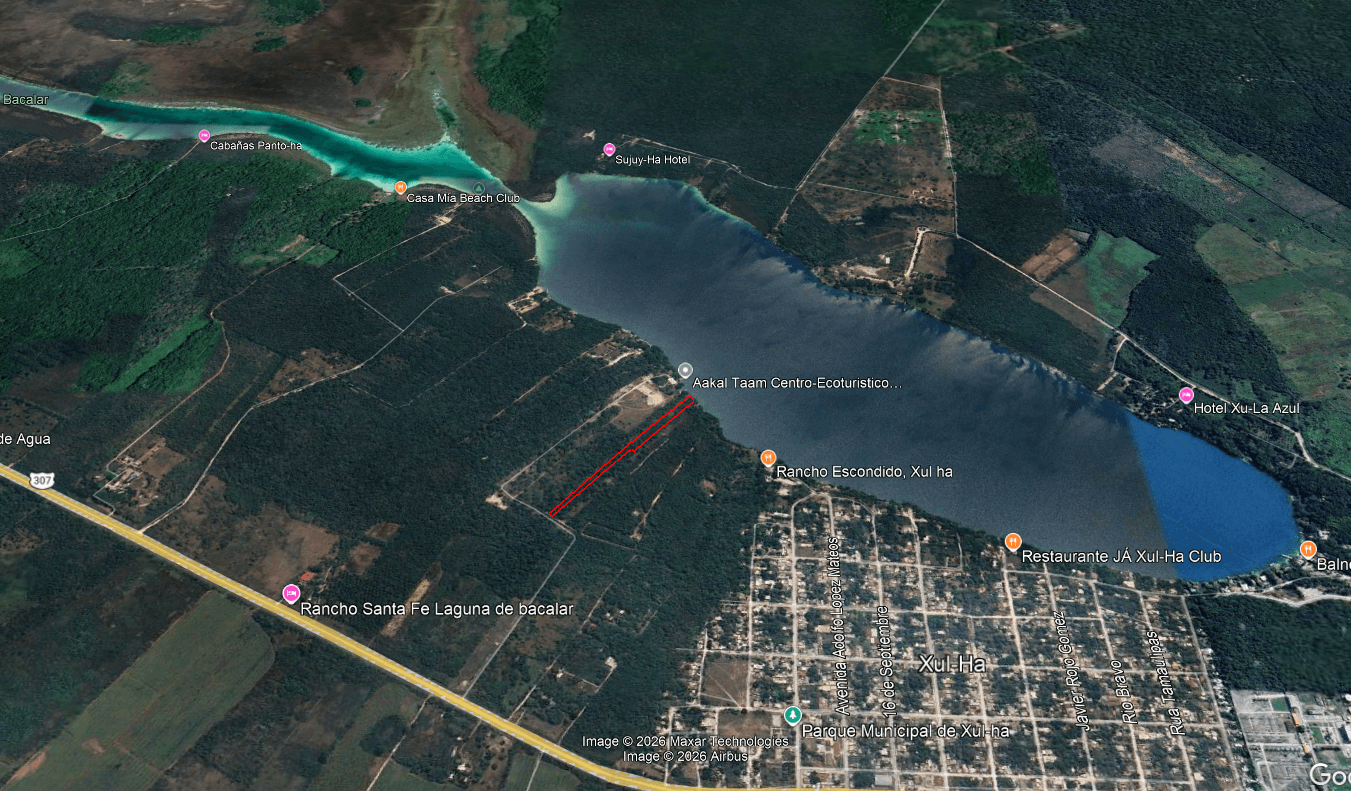 Terreno en venta en Xul Há, Quintana Roo, fotografía 4