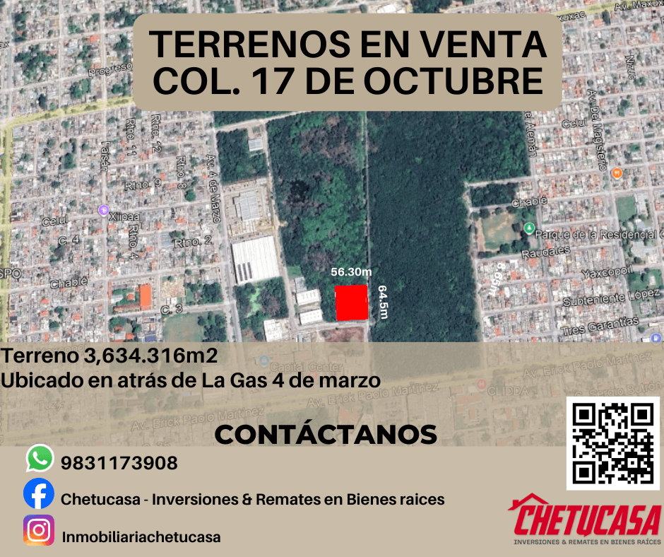 Terreno en venta en Payo Obispo, Chetumal, fotografía 1