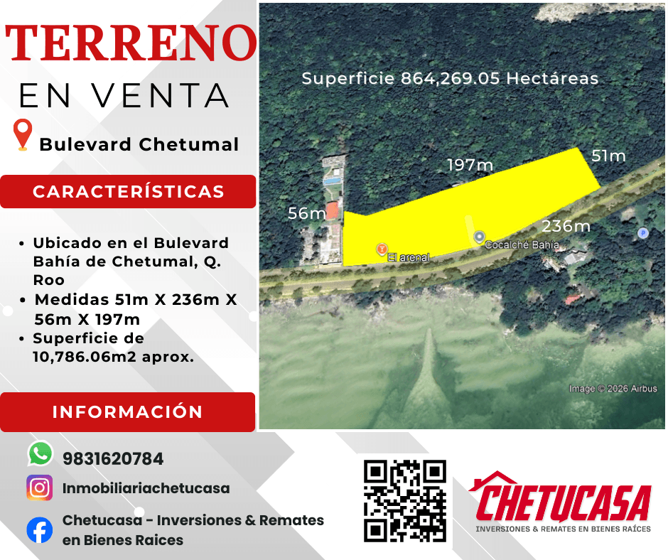 Terreno en venta en Bulevar Bahia, Chetumal, fotografía 1