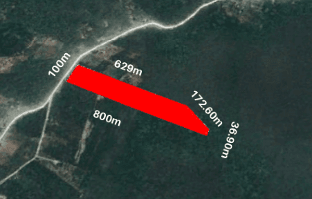 Terreno en venta en Carretera a Salamanca, Bacalar, fotografía 3