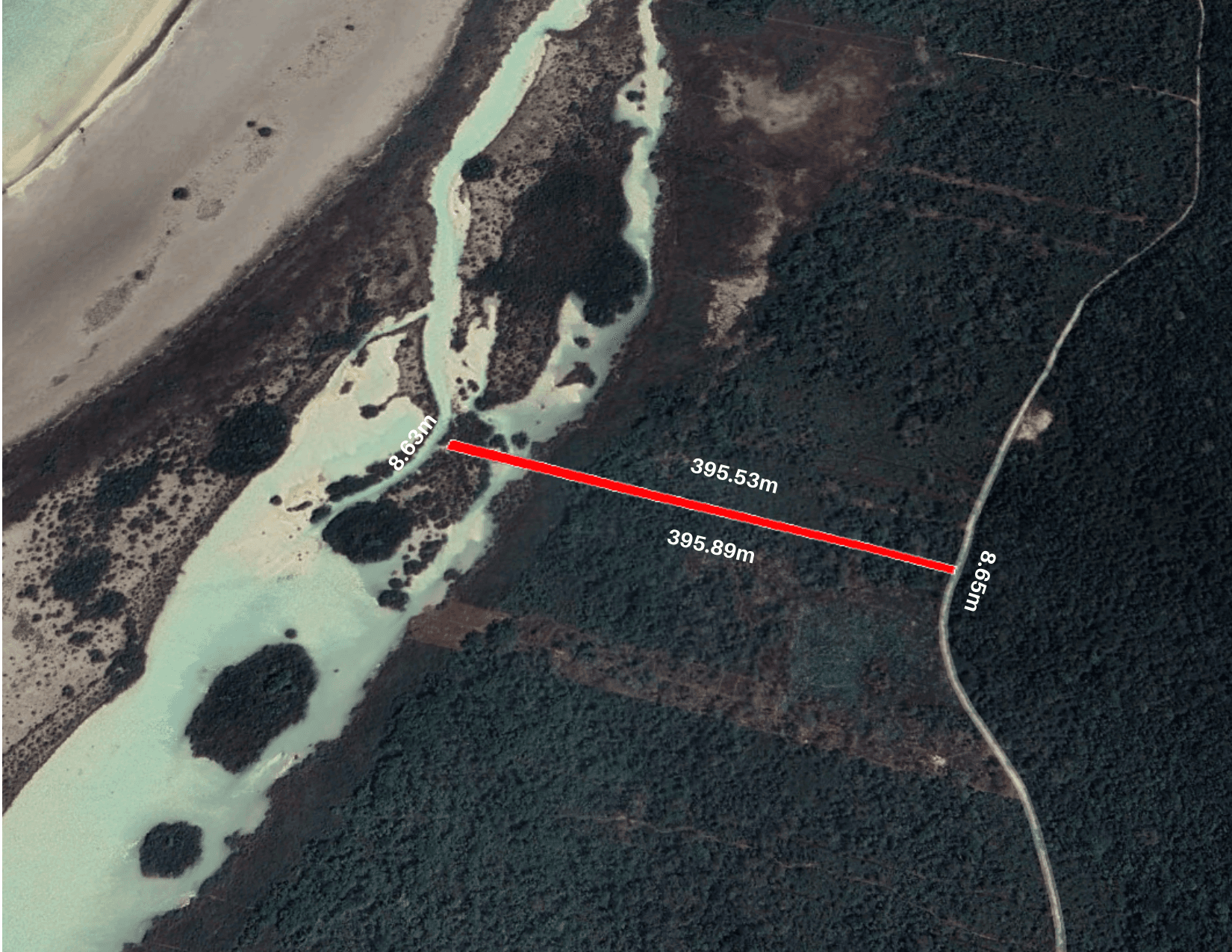 Terreno en venta en Estero de Chac, Bacalar, fotografía 2