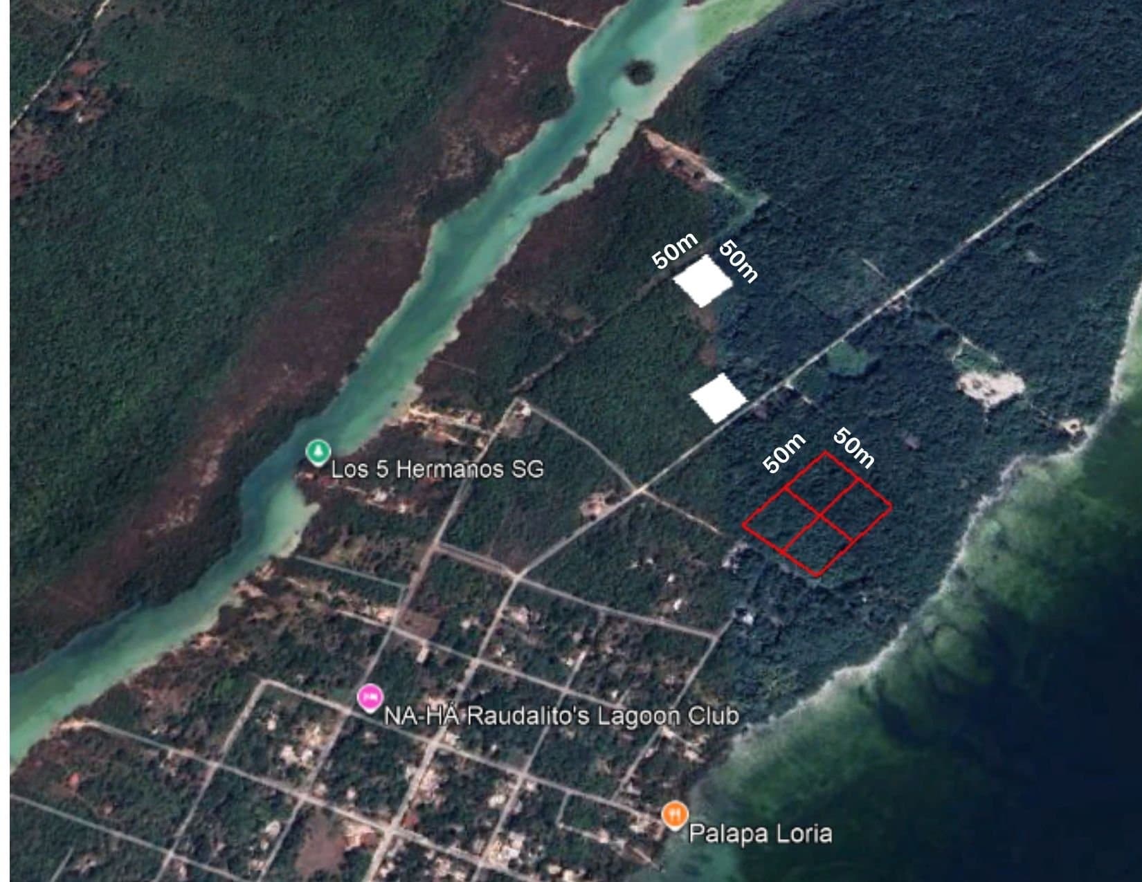 Terreno en venta en Poblado Laguna Guerrero, Quintana Roo, fotografía 2
