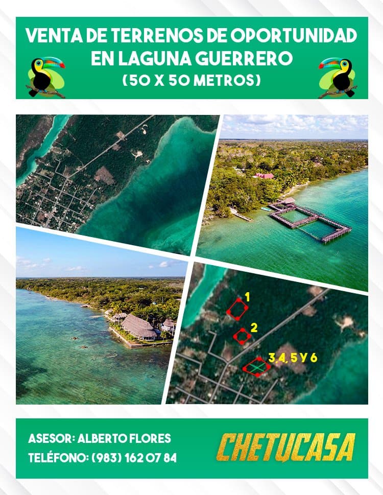 Terreno en venta en Poblado Laguna Guerrero, Quintana Roo, fotografía 3