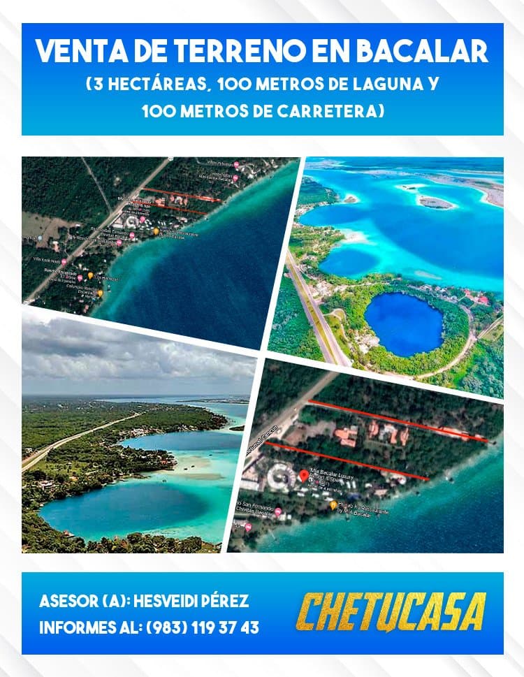 Terreno en venta en Bacalar, Quintana Roo, fotografía 4